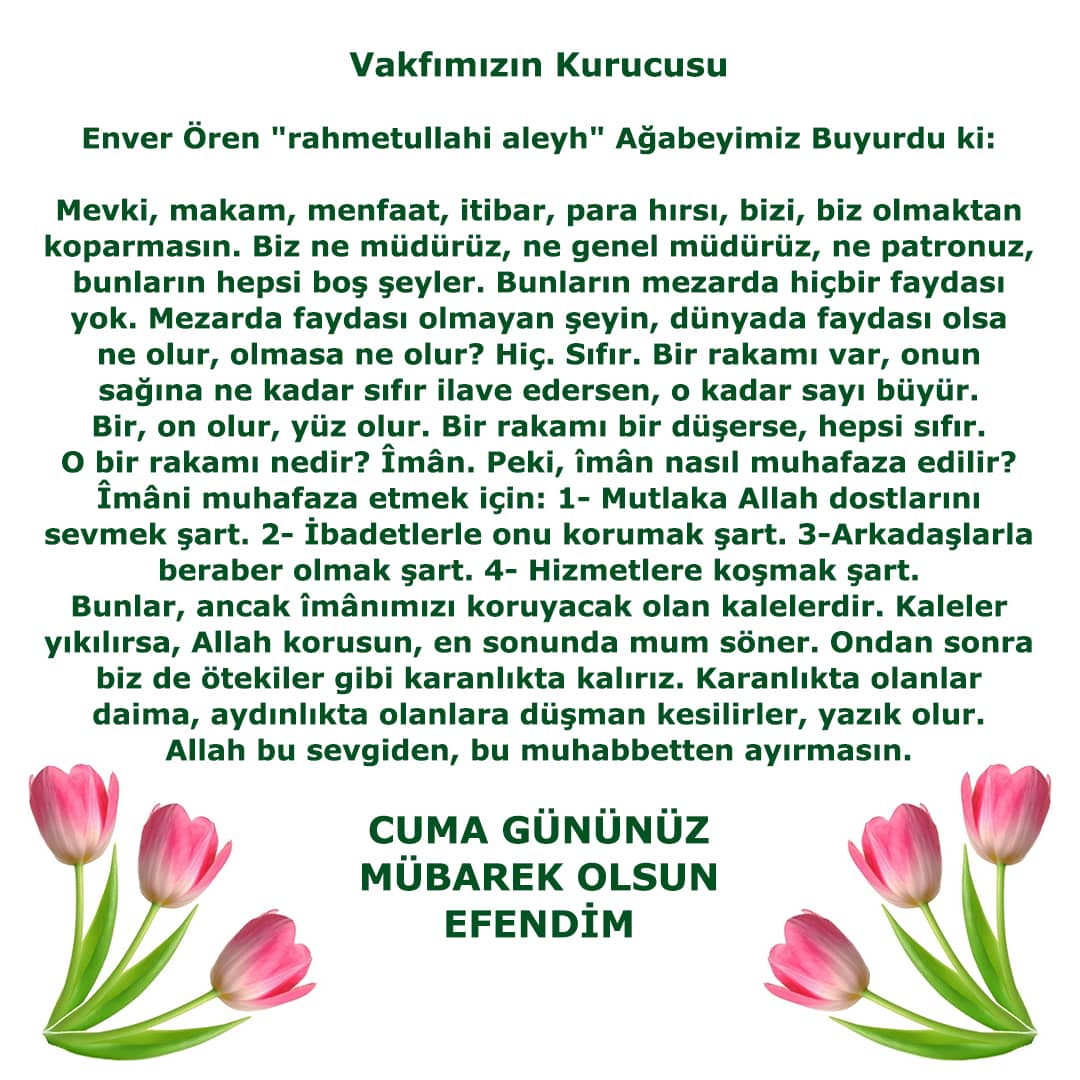 Cuma Tebriği (1)